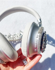 Silver Crown Headphones