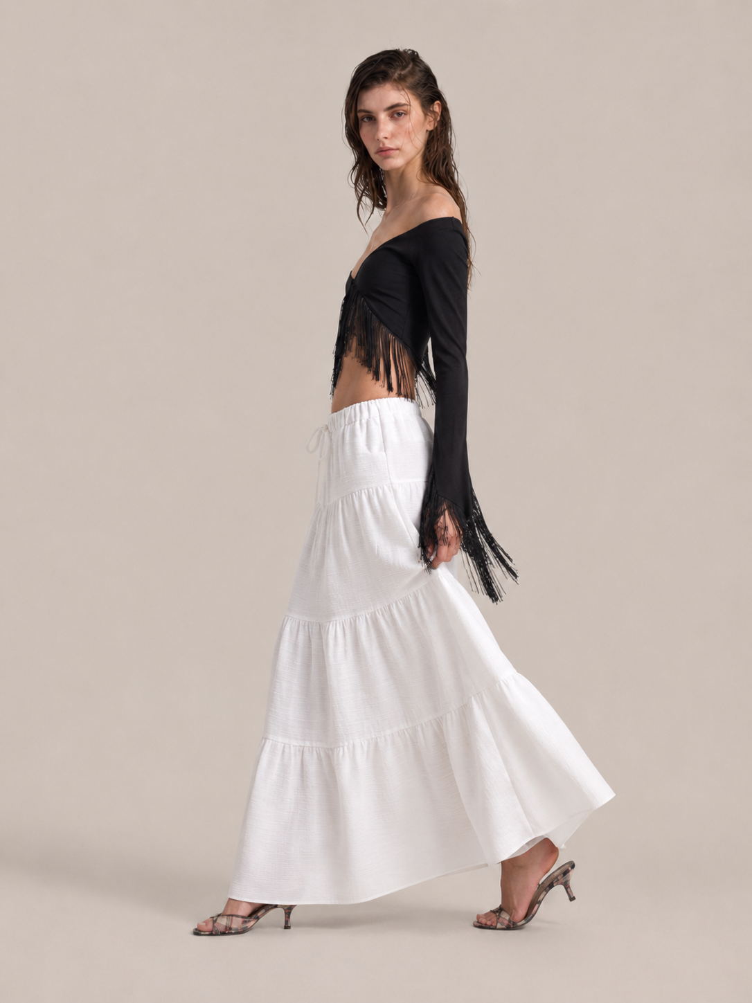 Amara Tiered Skirt