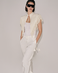 Carlotta Fringe Cape